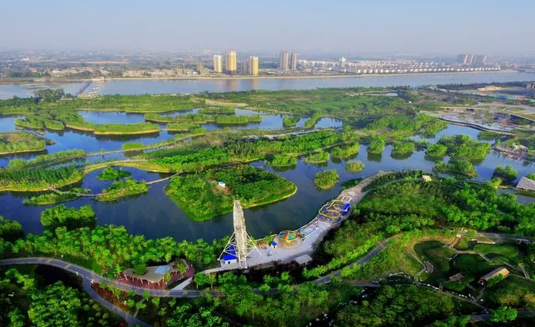 西安浐灞国家湿地公园：都市绿洲的生态乐章